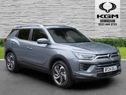 Platinum grey Used 2024 Ssangyong Korando Estate | £25,190 (Expensive)