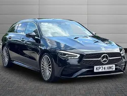 Black Used 2024 Mercedes CLA200 AMG Line Premium Estate | £29,295 (A bit pricey)