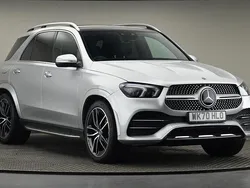 Iridium silver metallic finish Used 2020 Mercedes GLE400 AMG line SUV | £43,200 (Fair price)