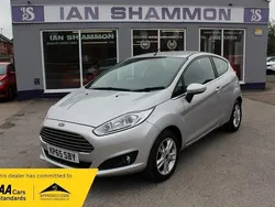 Silver Used 2015 Ford Fiesta Zetec Hatchback | £6,495 (Fair price)
