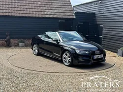 Black Used 2014 Audi A3 Cabriolet S-Line Cabriolet | £6,000 (Fair price)