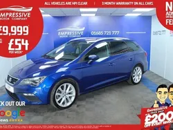 Blue Used 2017 Seat Leon ST FR Estate | £9,999 (A bit pricey)