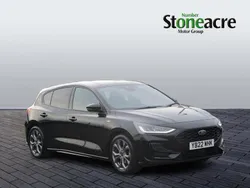Black Used 2022 Ford Focus ST-Line Hatchback | £13,490 (Fair price)
