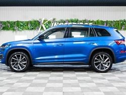 Blue Used 2022 Skoda Kodiaq SportLine SUV | £30,786 (Fair price)