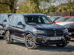 Black Used 2018 BMW X3 M Sport SUV | £23,750 (Fair price)