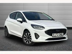 White Used 2022 Ford Fiesta Titanium Hatchback | £14,290 (Fair price)