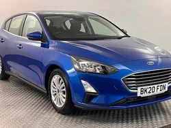 Blue Used 2020 Ford Focus Titanium Hatchback | £10,455 (Fair price)