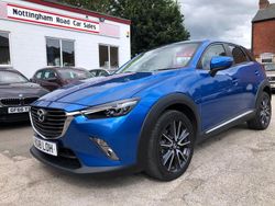 Blue Used 2018 Mazda CX-3 Inclusive SUV | £9,999 (Fair price)