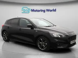 Black Used 2019 Ford Focus ST-Line Hatchback | £10,100 (Fair price)