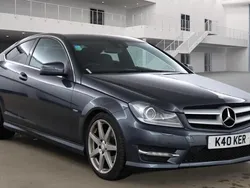 Grey Used 2012 Mercedes C180 AMG Coupe | £7,199 (Fair price)