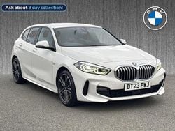White Used 2023 BMW 118 M Sport Hatchback | £19,599 (Good price)
