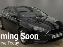 Black Used 2015 Ford Focus Zetec Hatchback | £4,449 (Fair price)