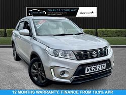 Silver Used 2020 Suzuki Vitara SZ-T SUV | £12,995 (Fair price)