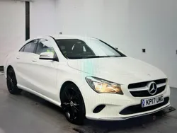 White Used 2017 Mercedes CLA200 Sedan | £9,490 (Fair price)