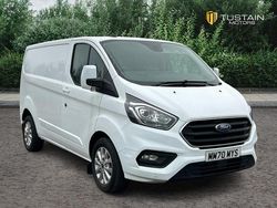 White Used 2020 Ford Transit Custom Limited Van | £14,999 (Fair price)