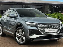 Blue Used 2024 Audi Q4 e-tron S-Line SUV | £33,490 (Super price)