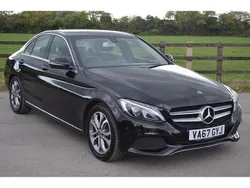Black Used 2018 Mercedes C220 Sedan | £11,889 (Super price)