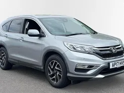 Silver Used 2017 Honda CR-V SE Plus SUV | £15,130 (A bit pricey)