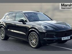 Black Used 2022 Porsche Cayenne Platinum Edition SUV | £59,890