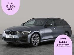 Grey Used 2021 BMW 330e M Sport Estate | £23,240 (Fair price)
