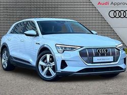 White Used 2020 Audi e-tron Advanced SUV | £16,995 (Good price)
