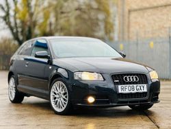 Black Used 2008 Audi A3 S-Line Hatchback | £3,495 (Good price)