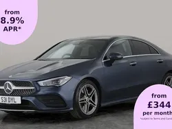 Blue Used 2022 Mercedes CLA250 AMG line Sedan | £26,662 (Fair price)