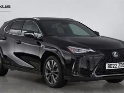 Black Used 2022 Lexus UX 250h Sport Line SUV | £21,000 (Fair price)