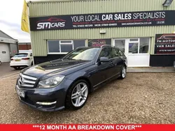 Grey Used 2013 Mercedes C220 AMG Estate | £7,650 (Fair price)