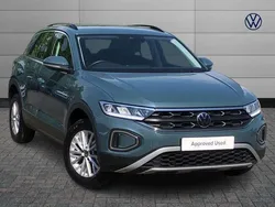Blue Used 2024 VW T-Roc Life SUV | £22,340 (Fair price)