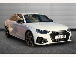 White Used 2021 Audi A4 Black Edition Sedan | £22,995 (A bit pricey)