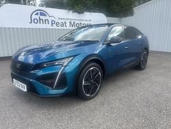 Blue Used 2023 Peugeot 408 GT Sedan | £19,999 (Fair price)