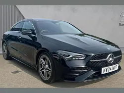 Black Used 2024 Mercedes CLA180 Executive Sedan | £27,249 (Fair price)