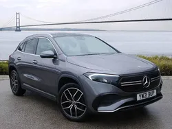 Mountain grey metallic Used 2021 Mercedes EQA250 AMG Line Premium SUV | £20,990 (Fair price)