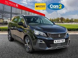 Black Used 2018 Peugeot 3008 Active SUV | £11,690 (Fair price)