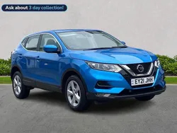 Blue Used 2021 Nissan Qashqai Acenta Premium SUV | £17,109 (Good price)