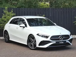 White New 2025 Mercedes A180 Executive Hatchback | £31,398 (Expensive)