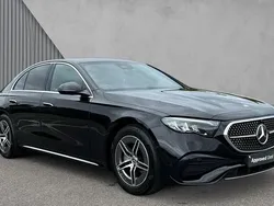 Obsidian black metallic Used 2024 Mercedes E200 AMG line Sedan | £40,052