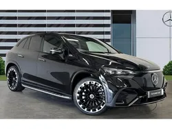 Black New 2025 Mercedes EQE500 AMG line Sedan | £74,390