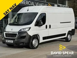 White Used 2023 Peugeot Boxer Premium Van | £21,490 (Fair price)