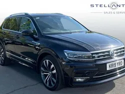 Black Used 2019 VW Tiguan R-line SUV | £22,225 (Good price)