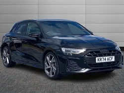 Black Used 2024 Audi A3 Black Edition Hatchback | £32,495