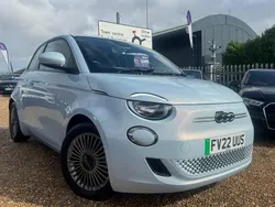 Blue Used 2022 Fiat 500e Icon Hatchback | £11,659 (Fair price)