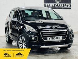 Black Used 2015 Peugeot 3008 Active Hatchback | £5,000 (Fair price)