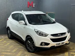 White Used 2015 Hyundai ix35 SE SUV | £5,490 (Fair price)