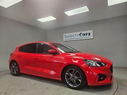 Red Used 2019 Ford Focus ST-Line Hatchback | £11,995 (Fair price)
