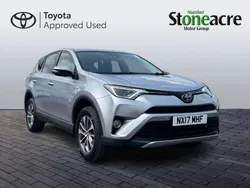 Silver Used 2017 Toyota RAV4 Hybrid Business Edition SUV | £16,600 (Super price)