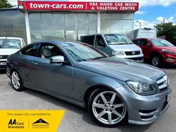 Silver Used 2014 Mercedes C250 AMG Coupe | £11,499 (Fair price)