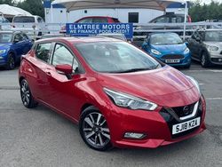 Red Used 2018 Nissan Micra Acenta Hatchback | £7,999 (Fair price)