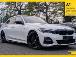White Used 2019 BMW 330 M Sport Sedan | £17,658